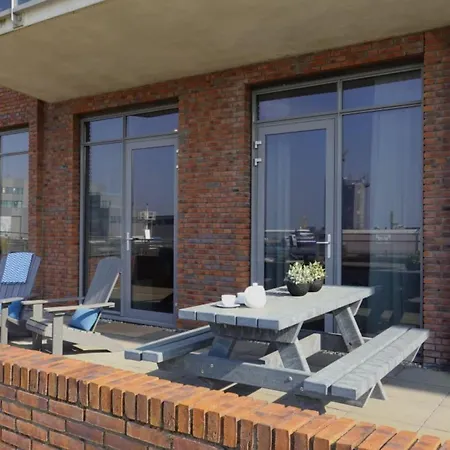 Modern With A View Of The Scheveningen Harbor 公寓 海牙
