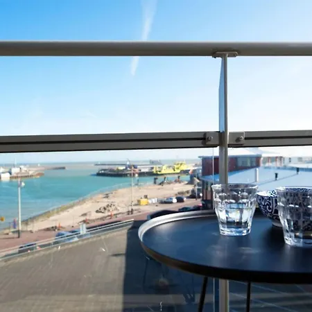 Modern With A View Of The Scheveningen Harbor