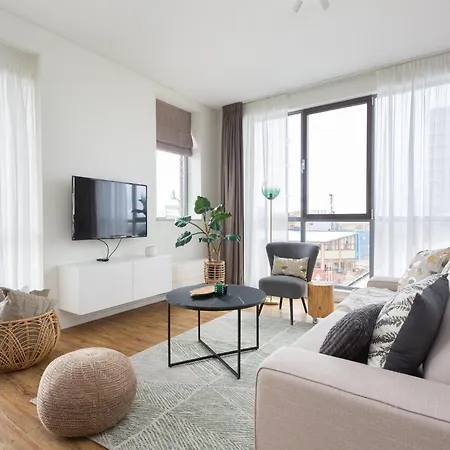 Apartment Modern With A View Of The Scheveningen Harbor The Hague