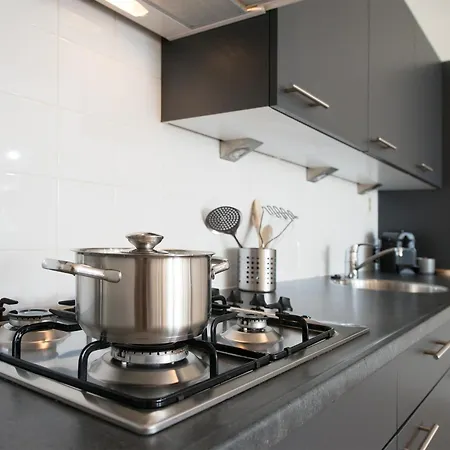 公寓 Modern With A View Of The Scheveningen Harbor